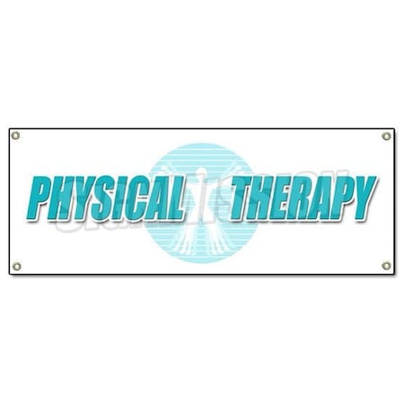 Signmission PHYSICAL THERAPY BANNER SIGN therapist signs PT massage rehab rehabilitation B-Physical Therapy